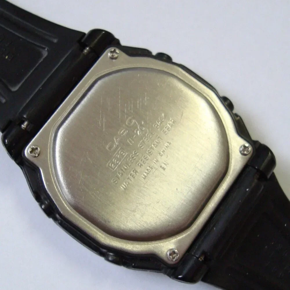 VINTAGE CASIO  W-201 ,RUN  GREAT - Picture 4 of 6